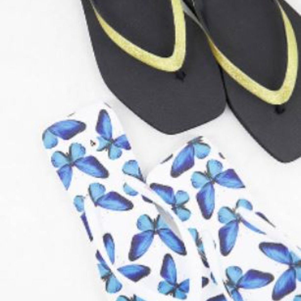 Truffle Collection 2 Pack Square Toe Flip Flops